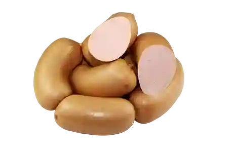 Изделие колбасное вареное мясное. Сардельки "Нежные новые" высший сорт (упаковано в газовой среде)зав.Бер.