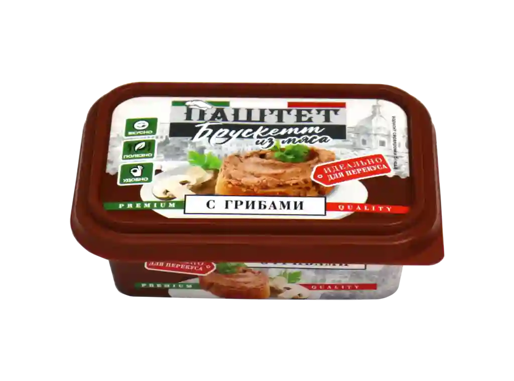 ПАШТЕТ БРУСКЕТТ "С ГРИБАМИ"