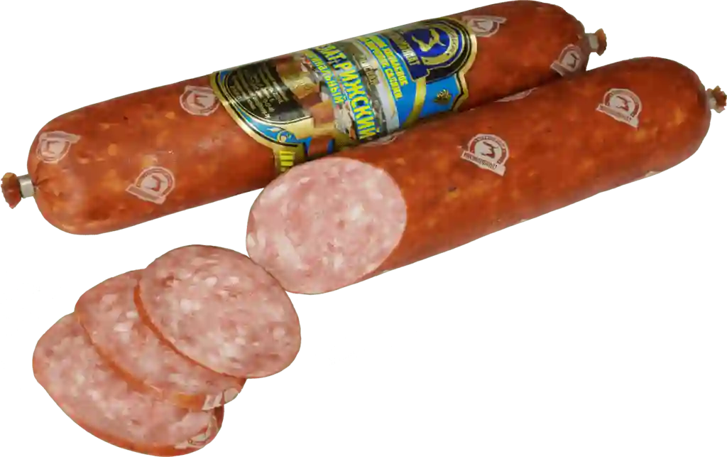 Колбаса в/к "Сервелат Рижский ароматный" в/с